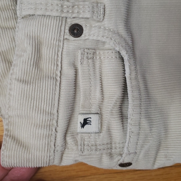 Abercrombie Corduroy "MacKenzie" Stretch Shorts Girl's size 10 - Picture 3 of 6